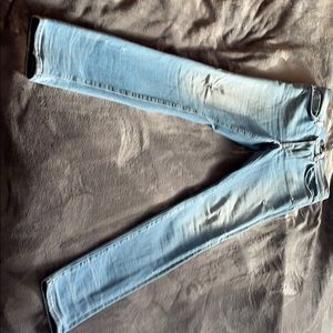 Amiri Rosebowl Skinny Stack Jean